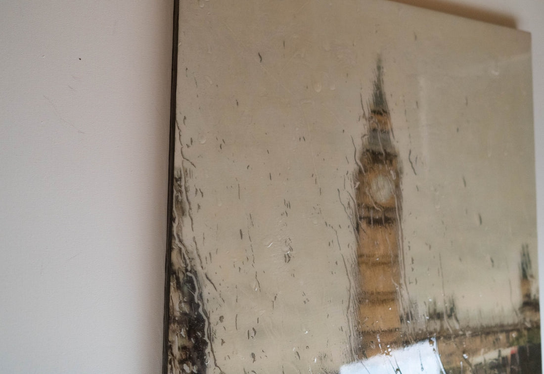 The Rain, London contemporary painting art
