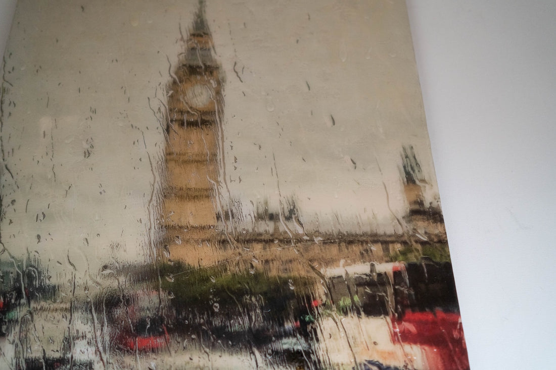 The Rain, London contemporary painting art