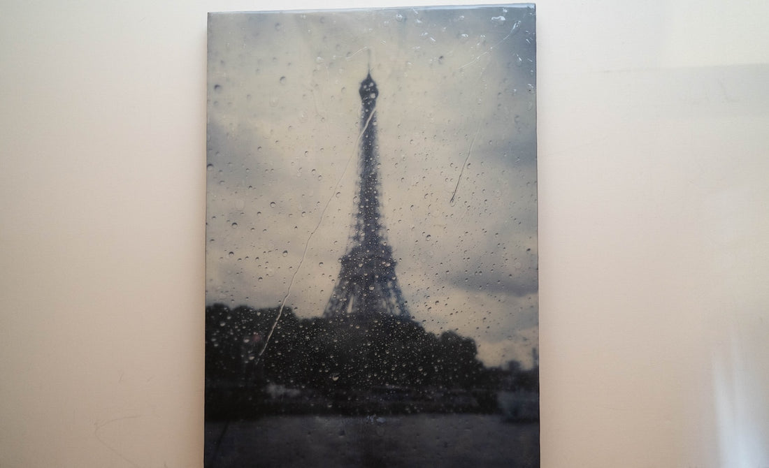 The Rain, Paris contemporary painting art