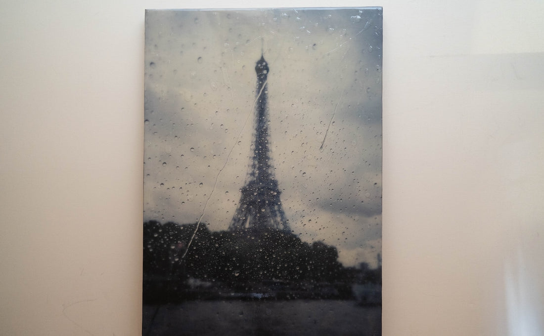 The Rain, Paris contemporary painting art
