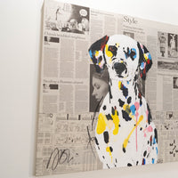 Dalmatian contemporary painting art