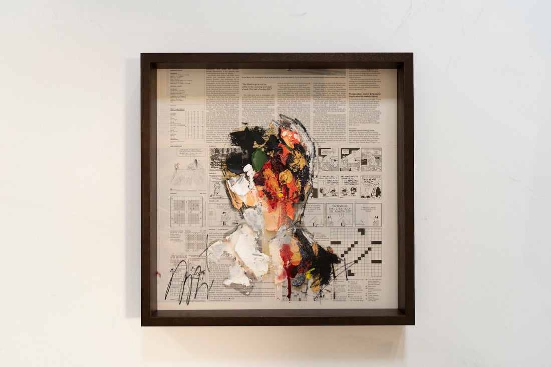 mirror series UNTITLED Portrait contemporary painting art