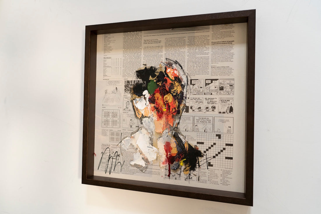 mirror series UNTITLED Portrait contemporary painting art