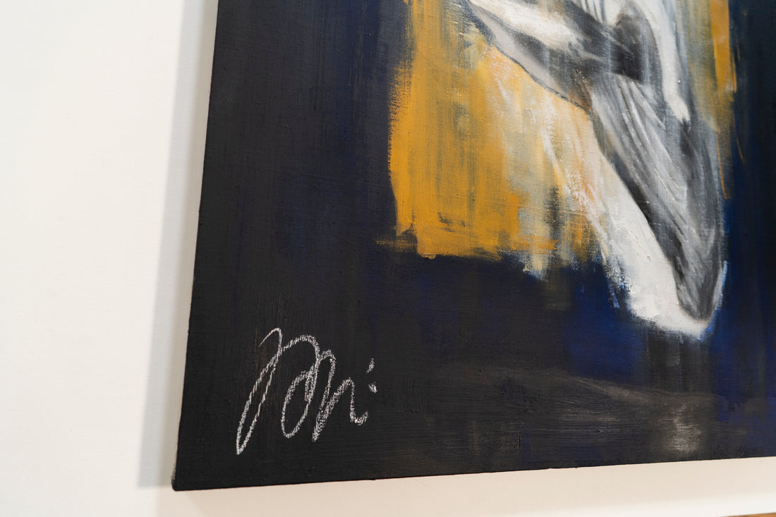 Whale contemporary painting art