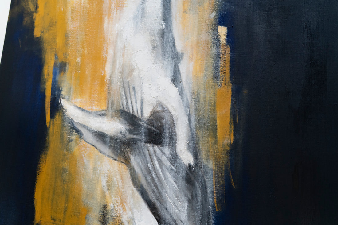 Whale contemporary painting art