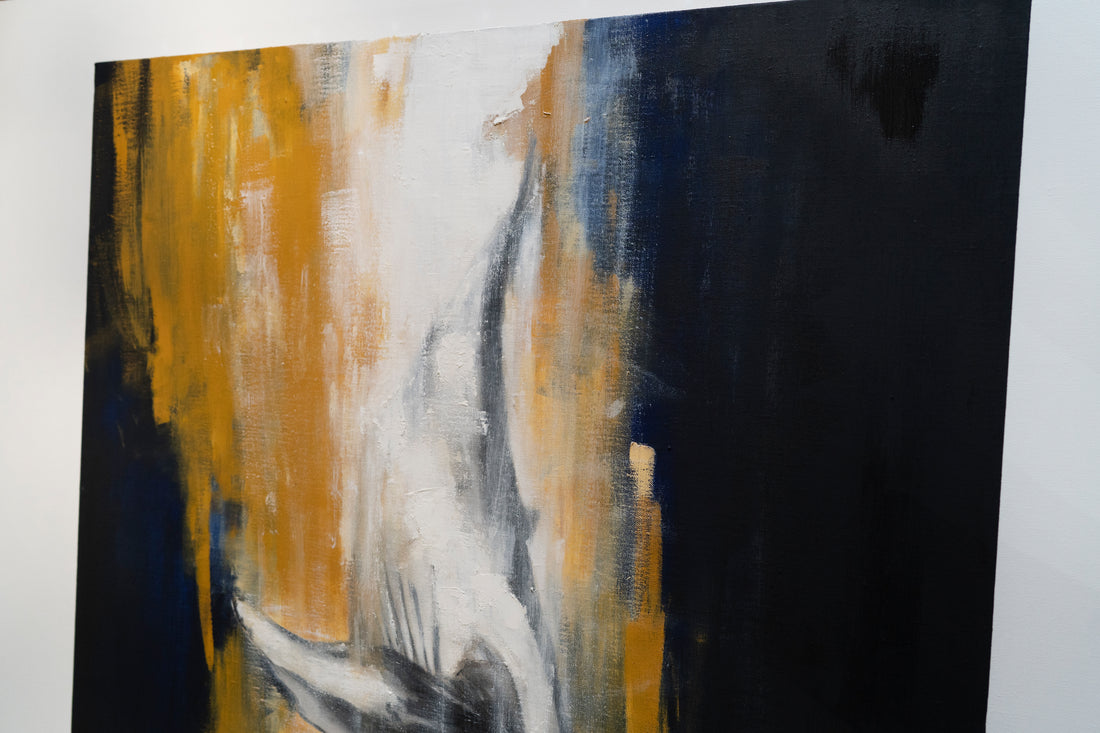 Whale contemporary painting art