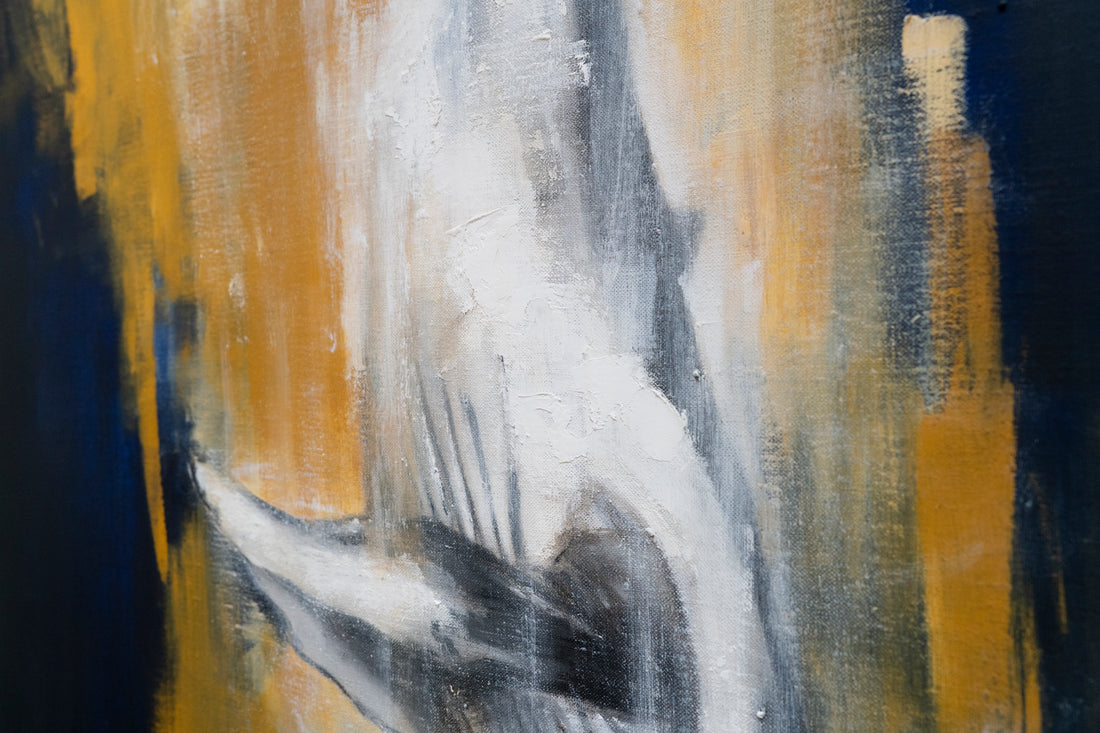 Whale contemporary painting art