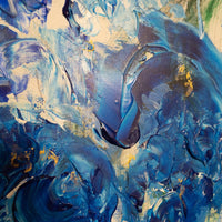 Flowers contemporary painting art