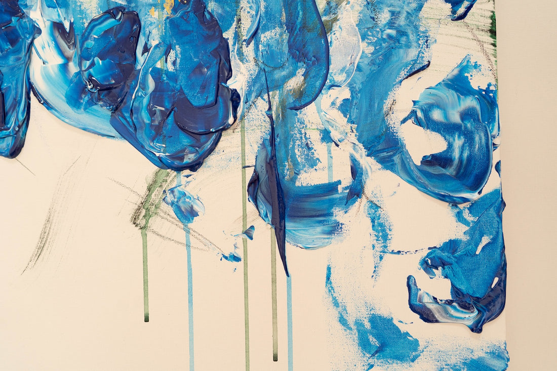 Flowers contemporary painting art