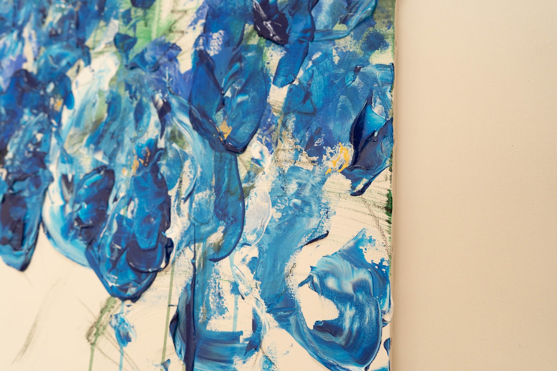 Flowers contemporary painting art