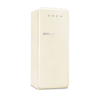 SMEG 50's レトロ 冷蔵庫 FAB28 クリーム