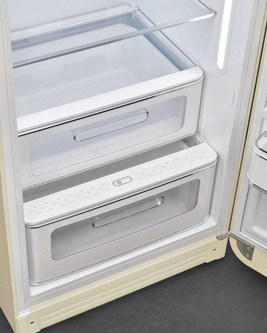 SMEG 50's レトロ 冷蔵庫 FAB28 クリーム