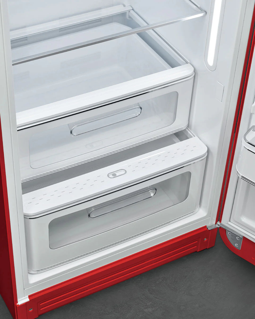 SMEG 50's レトロ 冷蔵庫 FAB28 レッド