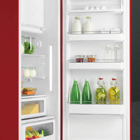 SMEG 50's レトロ 冷蔵庫 FAB28 レッド