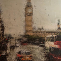 The Rain, London contemporary painting art