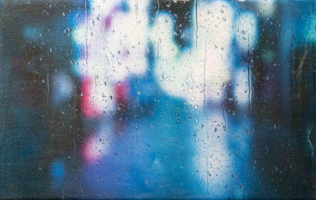 The Rain contemporary painting art
