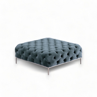 ENT OTTOMAN DARK GREYISH NAVY