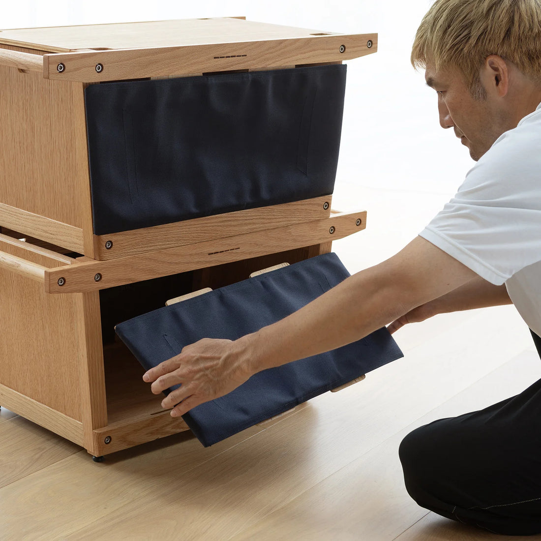 LWP007 Shelf Container Fabric Ver.(Top Panel Set)
