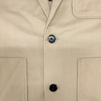 Sillage blazer&circular pants beige twill Set｜OKUBO MEGANE