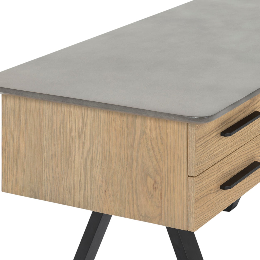 SMOKED ASH DESK
