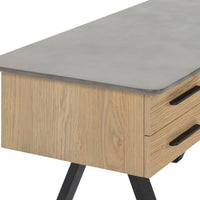 SMOKED ASH DESK