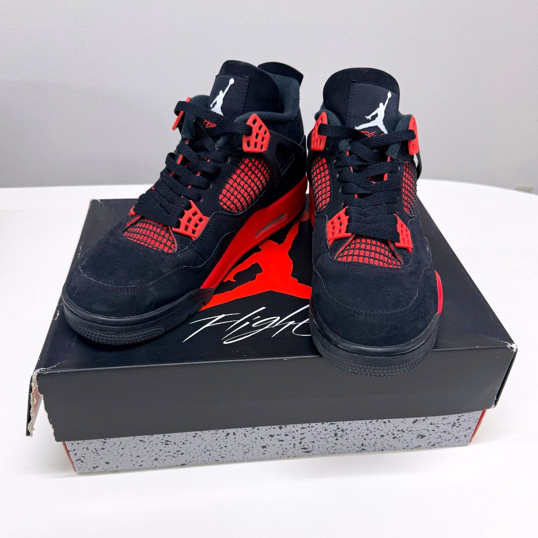 Nike Air Jordan 4 Retro “Crimson / Red Thunder” 28.0cm｜OKUBO MEGANE
