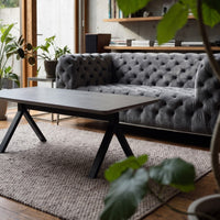 CONCRETE COFFEE TABLE FORK LEG