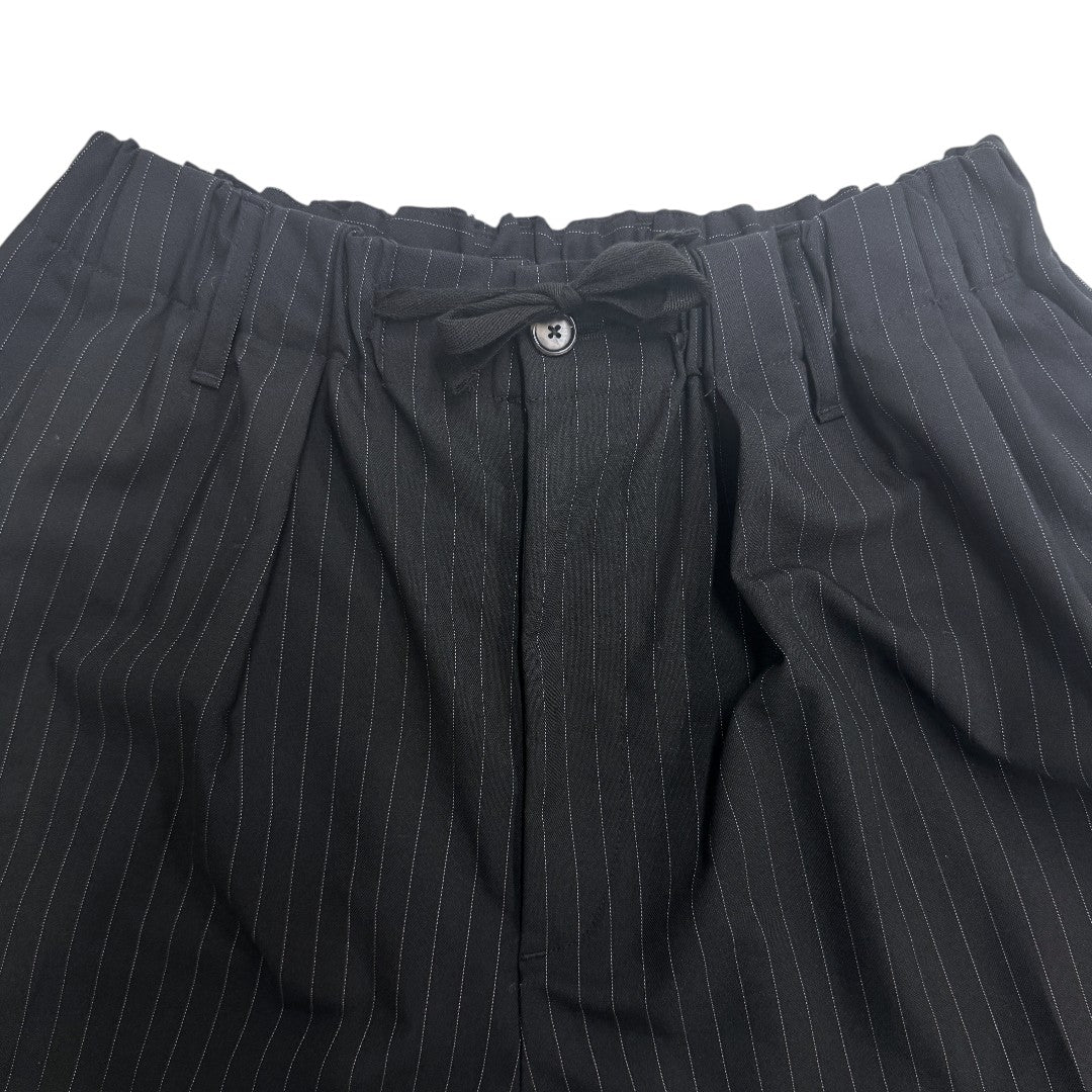 Sillage black&circular pants black stripe twill Set｜OKUBO MEGANE