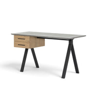 SMOKED ASH DESK