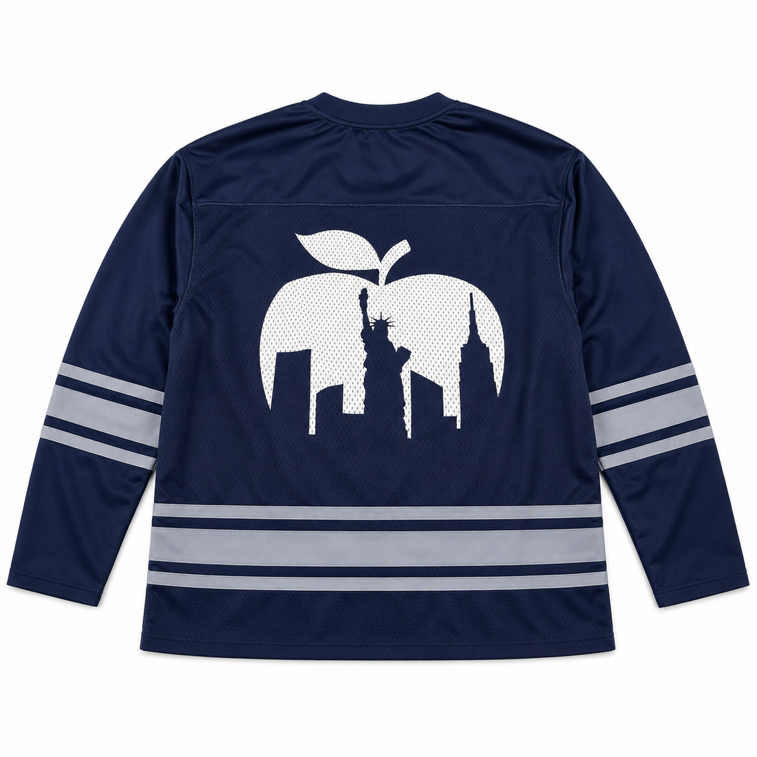KITH NY TO THE WORLD BIG APPLE MALIK LONG SLEEVE MESH JERSEY｜OKUBO MEGANE