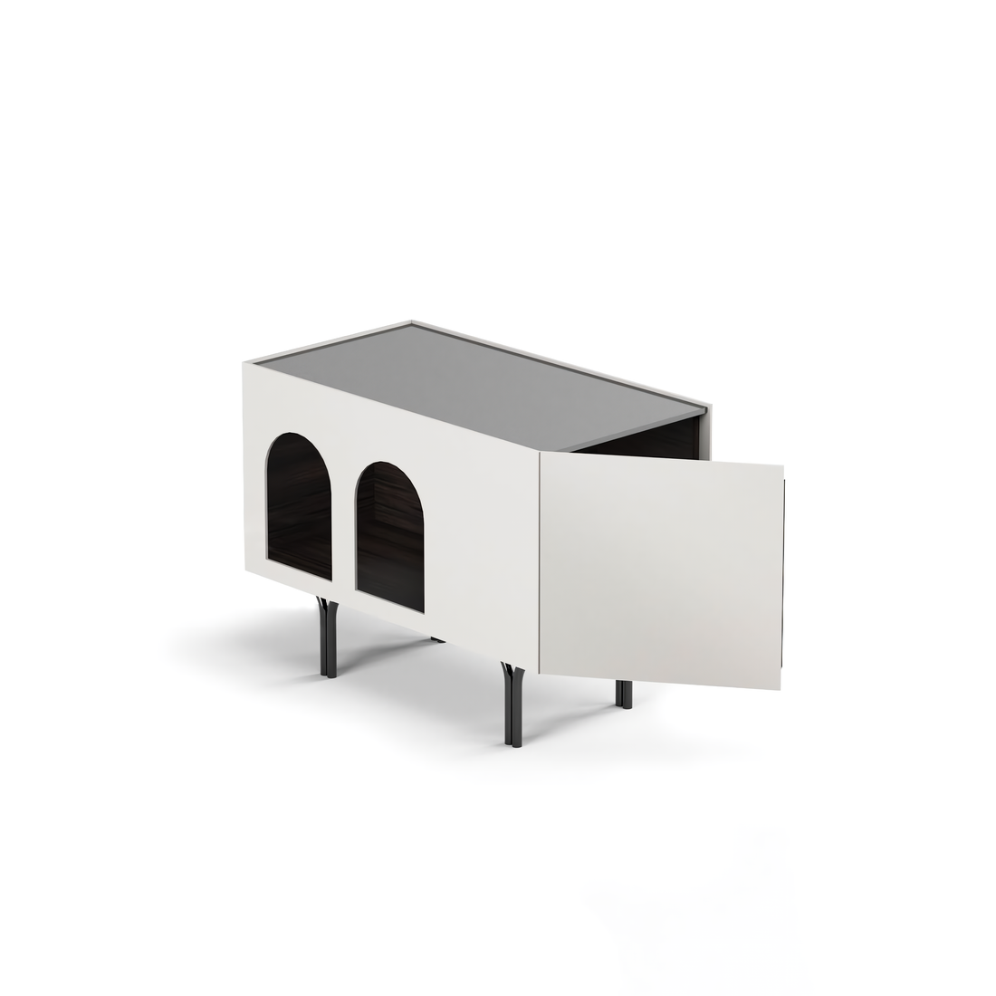 MEDICI NIGHT TABLE WHITE