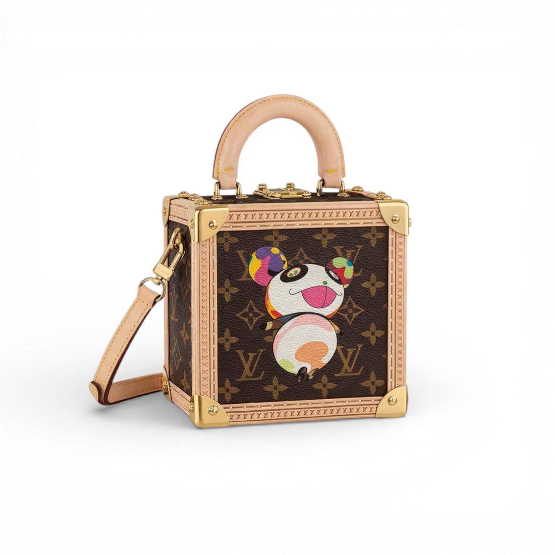 Louis Vuitton x 村上隆 ミニスクエアトランク