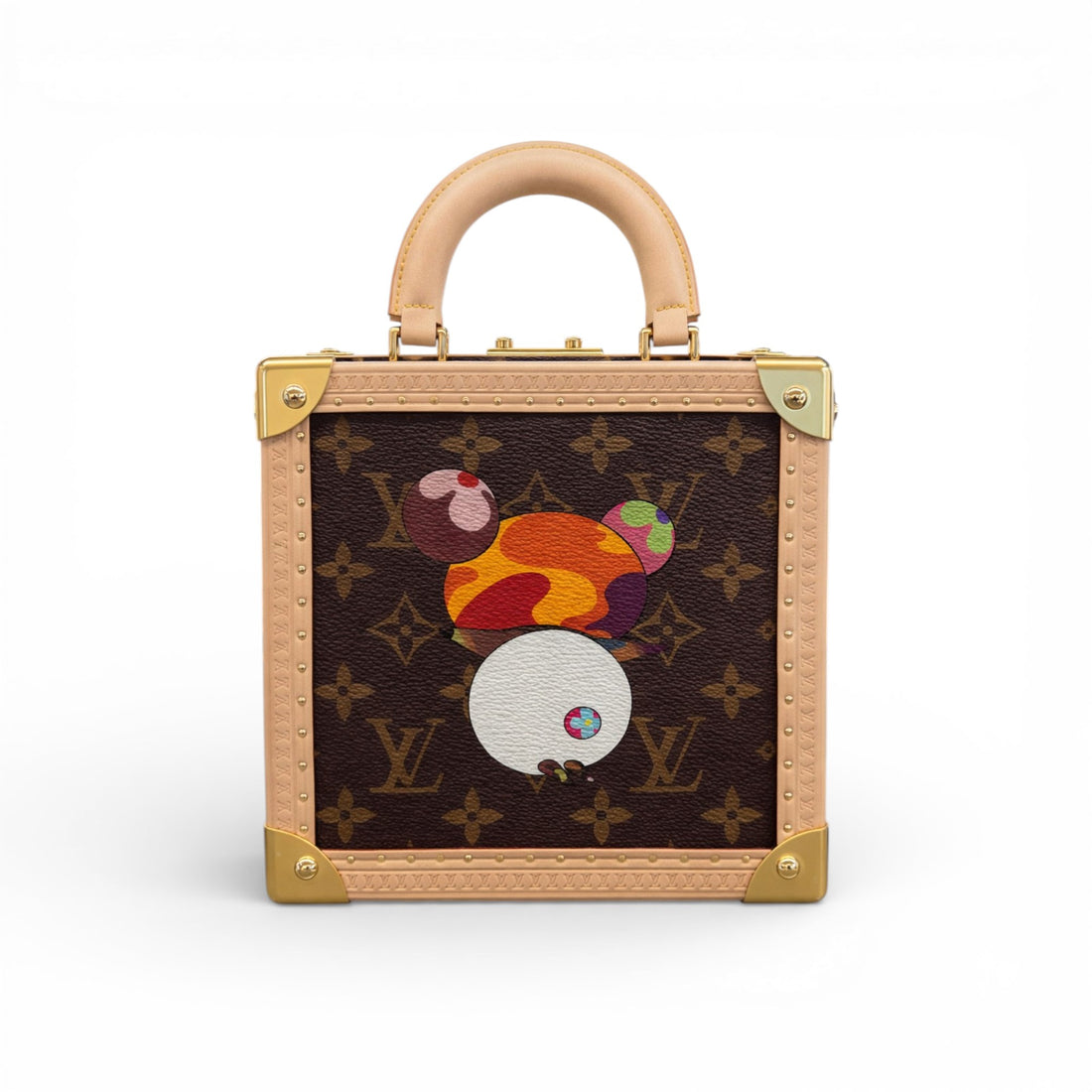 Louis Vuitton x 村上隆 ミニスクエアトランク