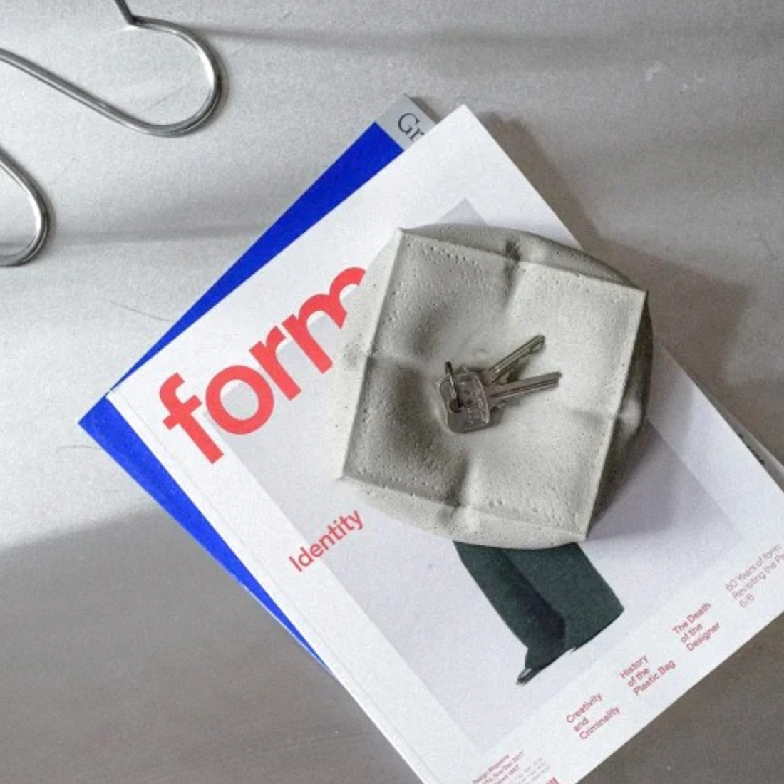 Pillow Tray Raw – Concrete Design Tray