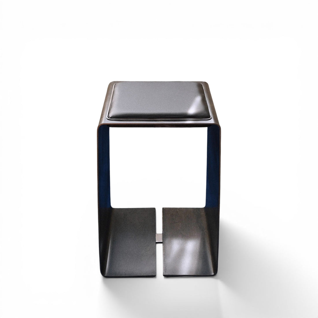 S001-10 Raw Steel Stool
