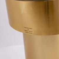 Pisa – Iron & Marble Side Table