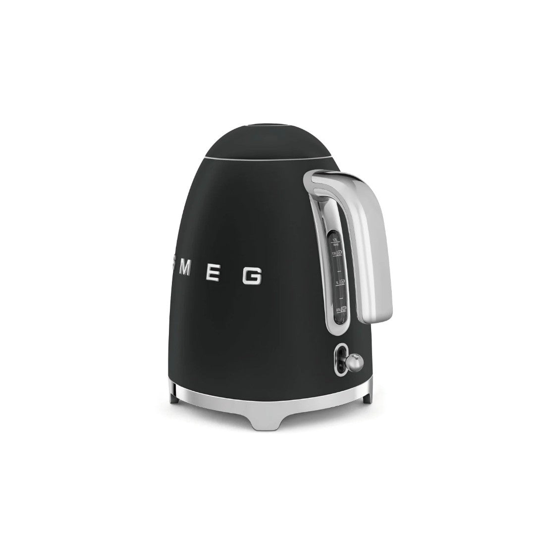 SMEG 50's レトロ 電気ケトル マットブラック 1.7L