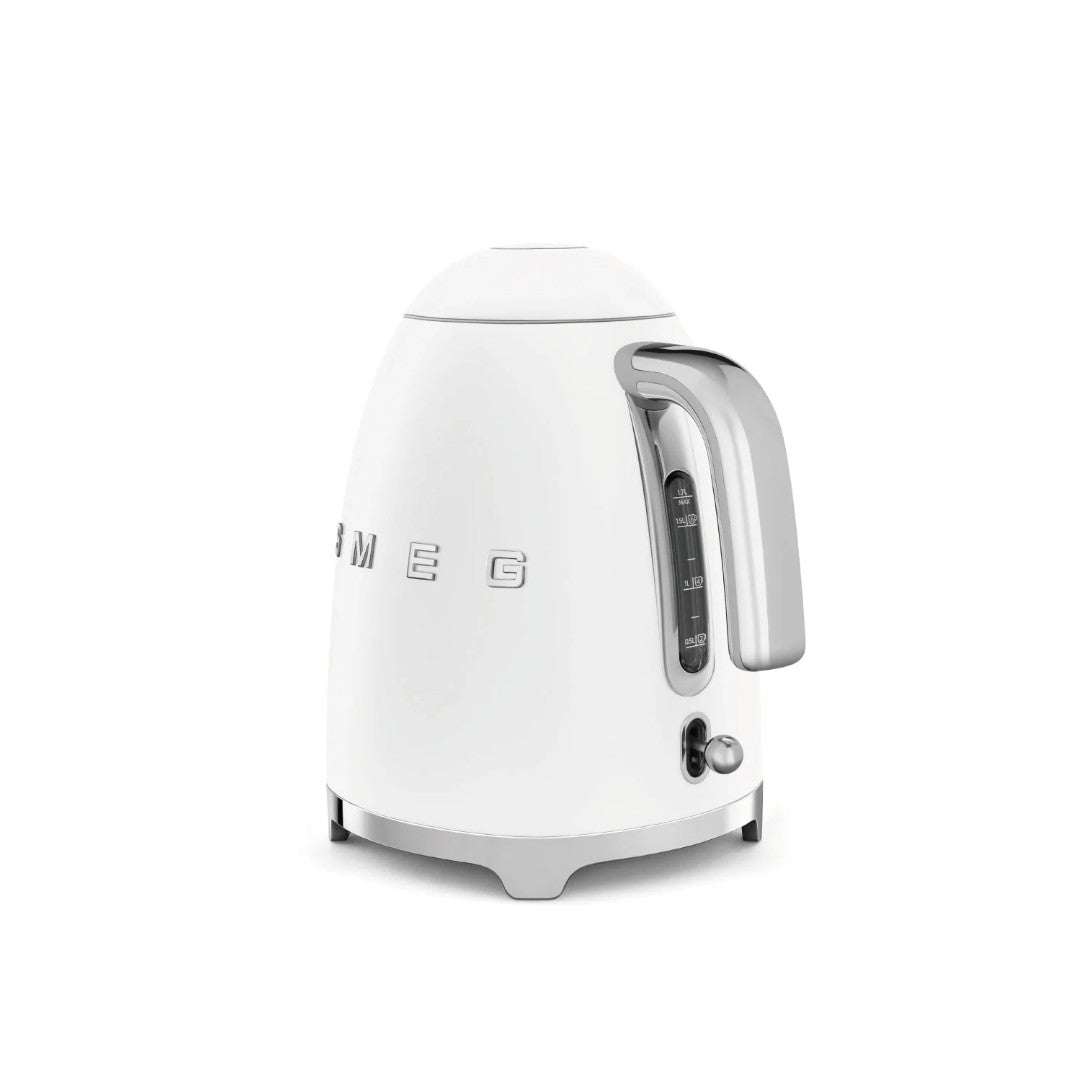 SMEG 50's レトロ 電気ケトル マットホワイト 1.7L