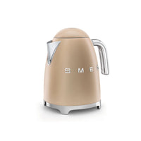 SMEG 50's レトロ 電気ケトル シャンパンマット 1.7L