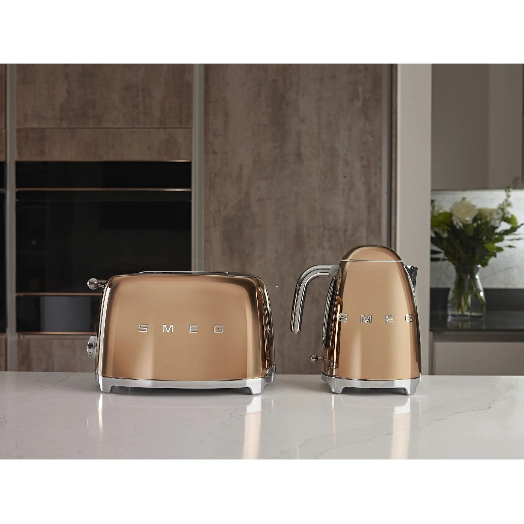 SMEG 50's レトロ トースター ローズゴールド – ENTown