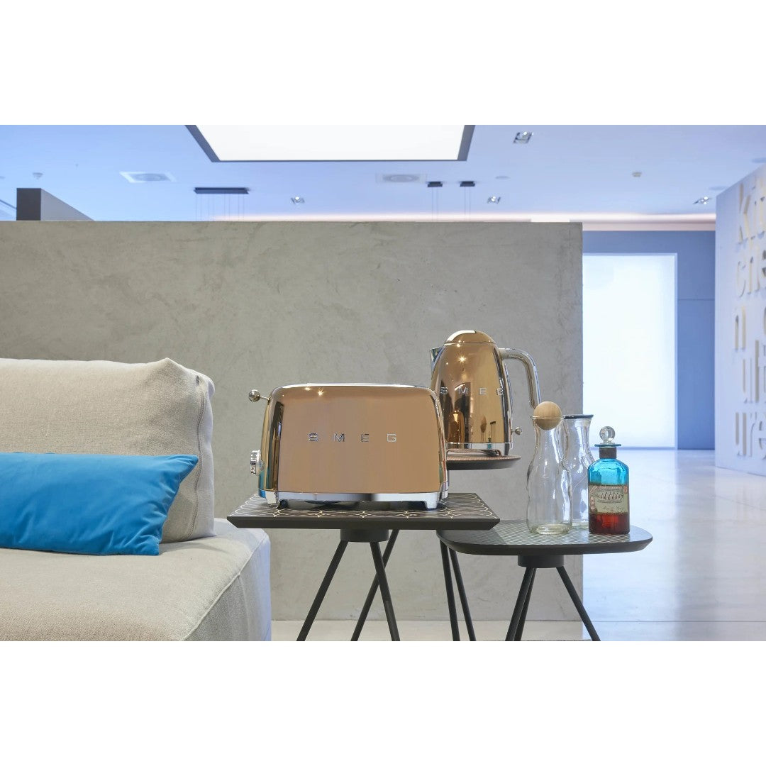 SMEG 50's レトロ トースター ローズゴールド – ENTown