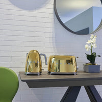 SMEG 50's レトロ トースター ゴールド