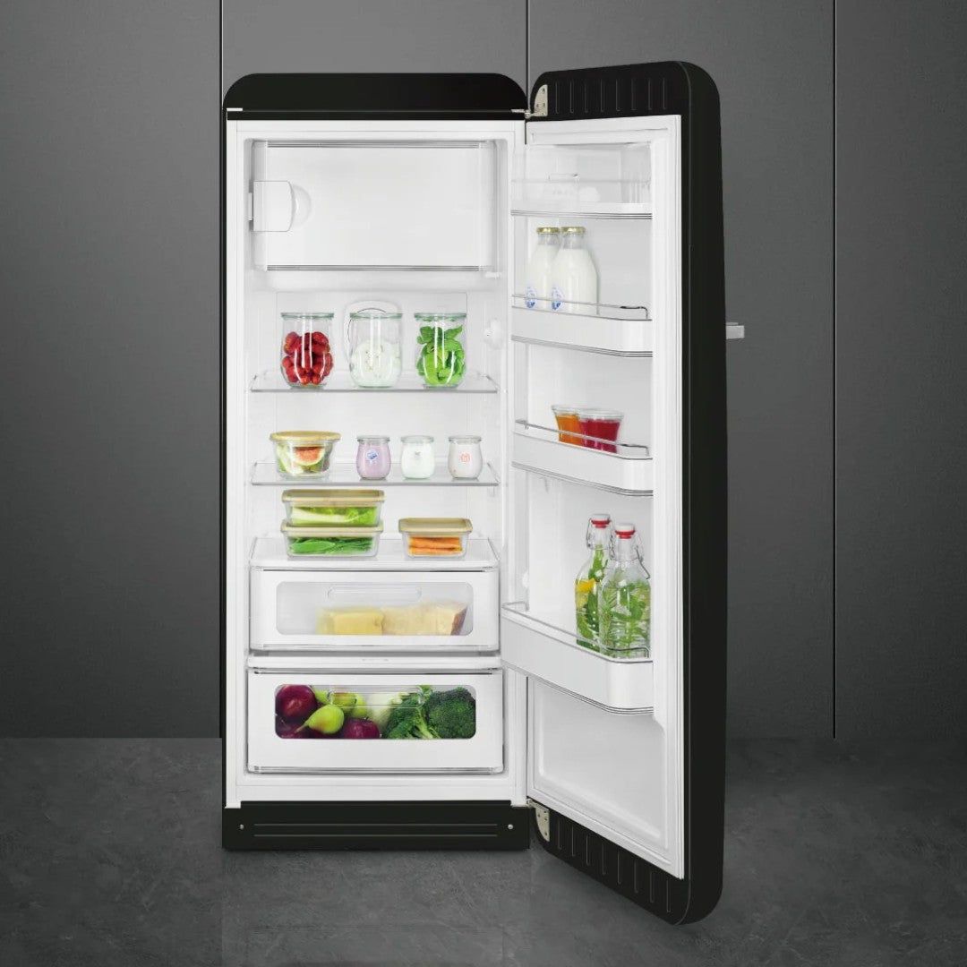 SMEG 50's レトロ 冷蔵庫 FAB28 ブラック – ENTown