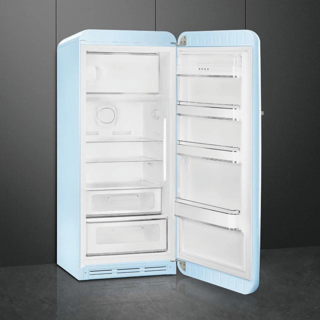 SMEG 50's レトロ 冷蔵庫 FAB28 パステルブルー