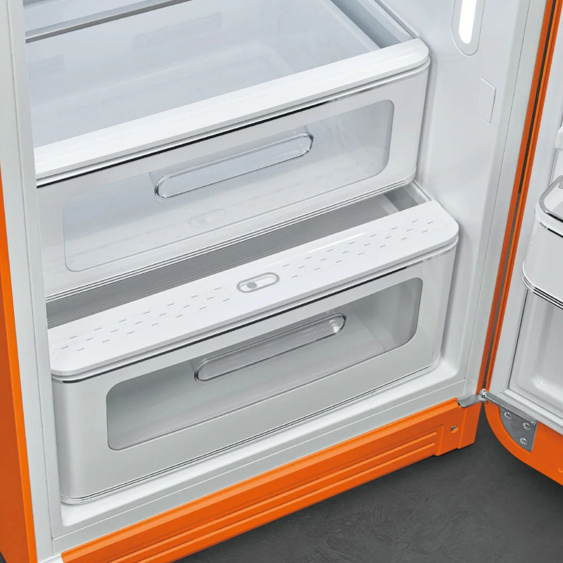SMEG 50's レトロ 冷蔵庫 FAB28 オレンジ