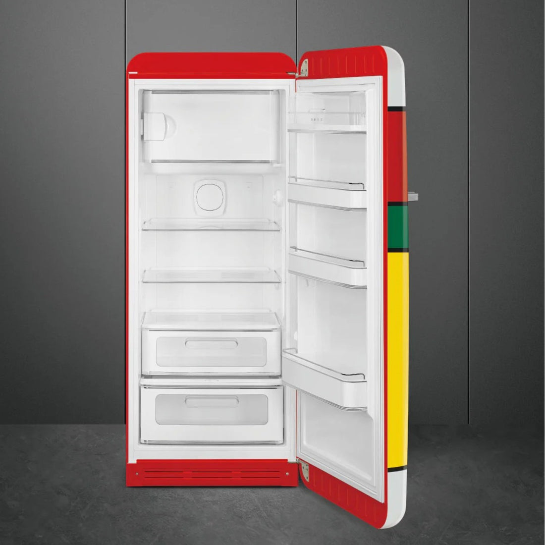 SMEG 50's レトロ 冷蔵庫 FAB28 マルチカラー