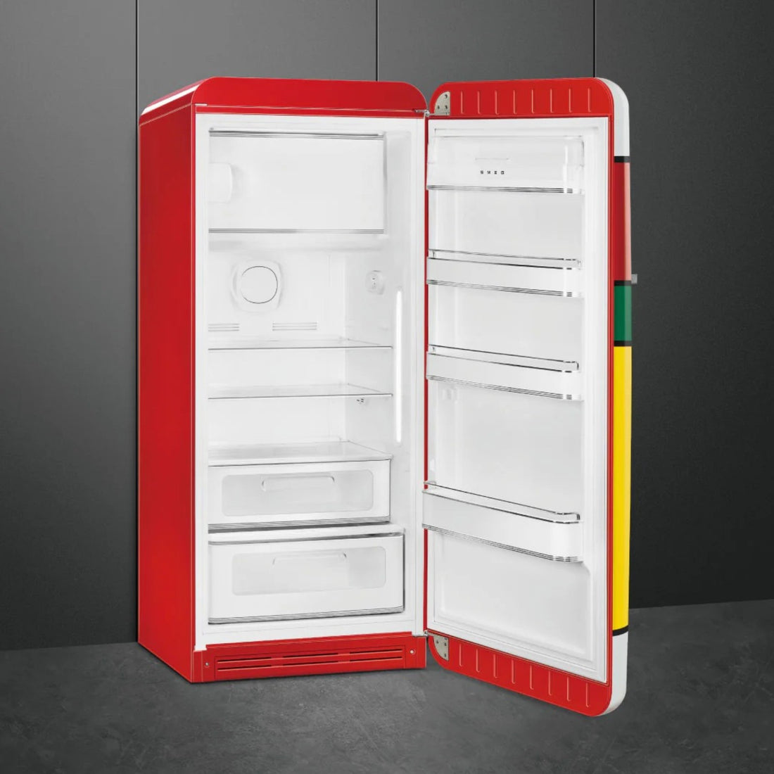SMEG 50's レトロ 冷蔵庫 FAB28 マルチカラー – ENTown