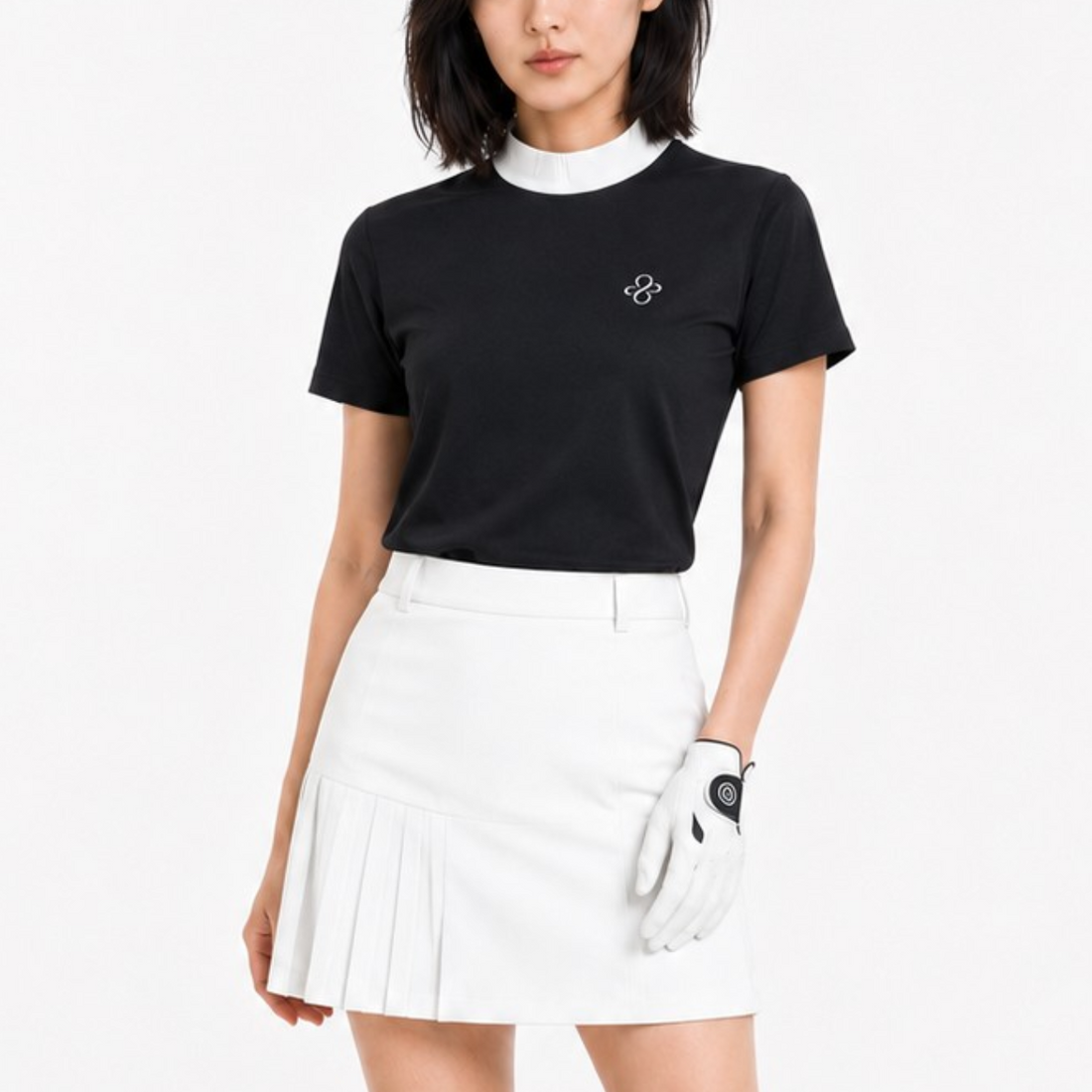 DIOIO Mock Neck Golf Top