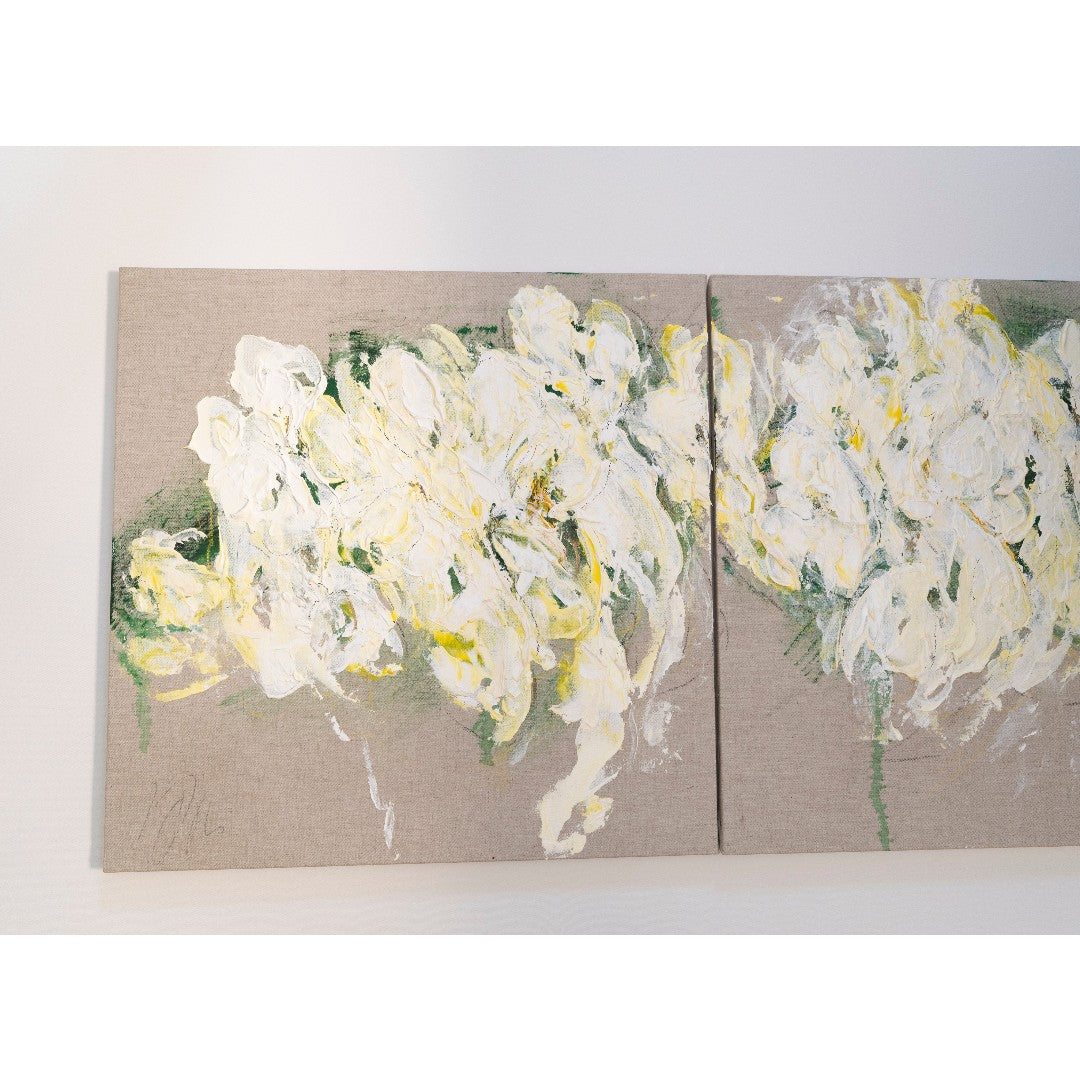 Flowers contemporary painting art
