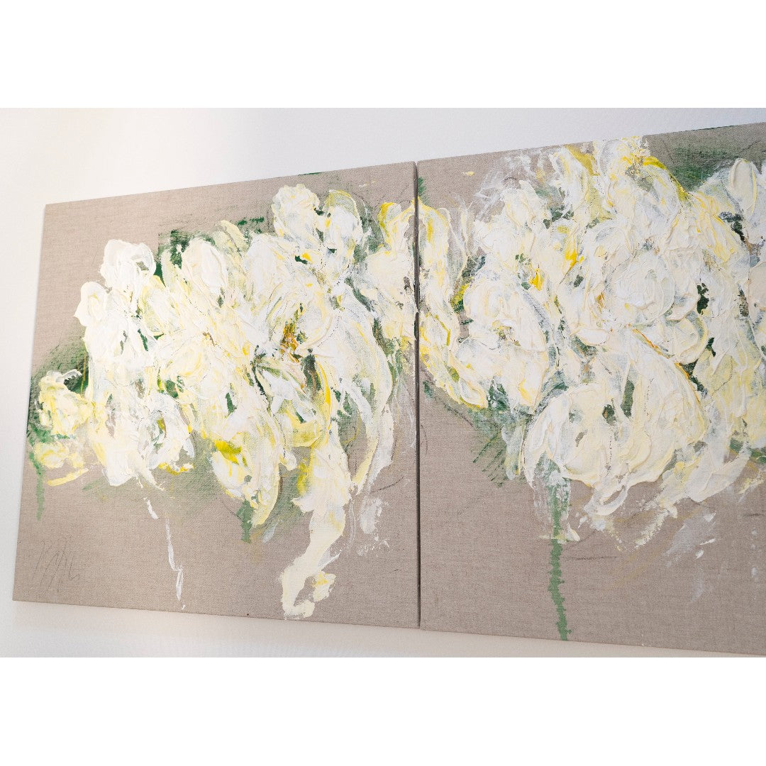 Flowers contemporary painting art